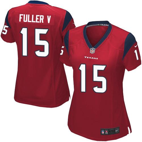 Nike Texans #15 Will Fuller V Red Alternate Women's Stitched NFL Elite Jersey